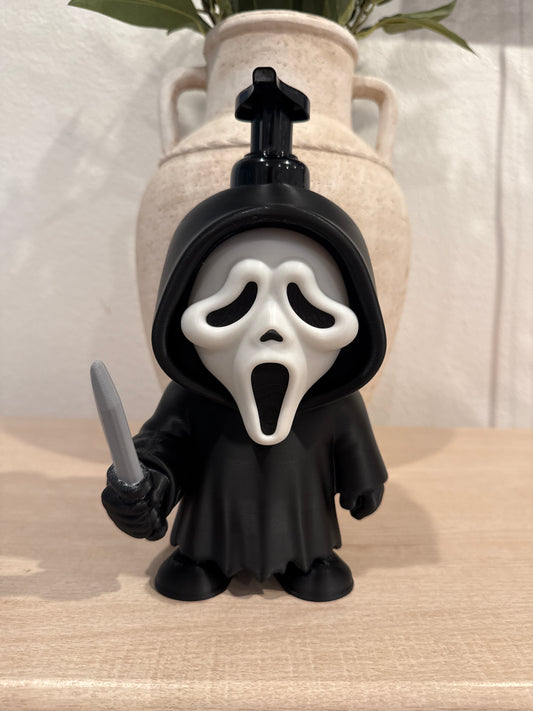 Scream bath and body soap holder